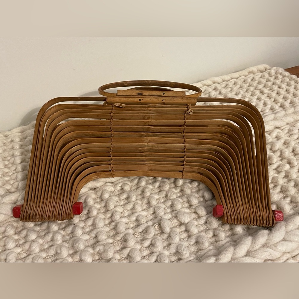 Vintage Bamboo Purse - Picture 6 of 6